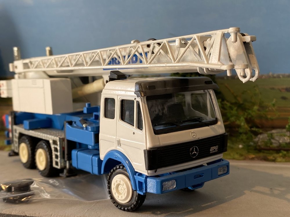 Conrad Modelle Conrad Liebherr LTF 1030-3 telescopic truck crane BRANDT