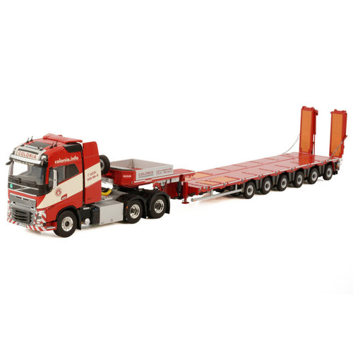 WSI WSI Volvo FH4 Globetrotter 6x4 + MCP-PX 6x-axle with ramps Colonia WSI WSI Volvo FH4 Globetrotter 6x4 + MCP-PX 6x-axle with ramps Colonia