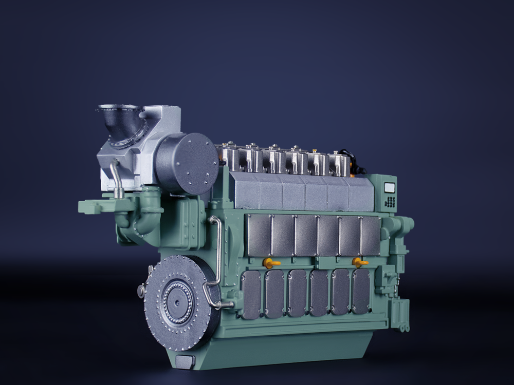 IMC IMC Marine engine  with cables load
