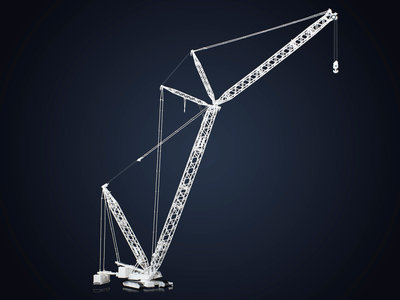IMC IMC Demag CC 2800-1 Crawler crane (blue / white) Tadano edition