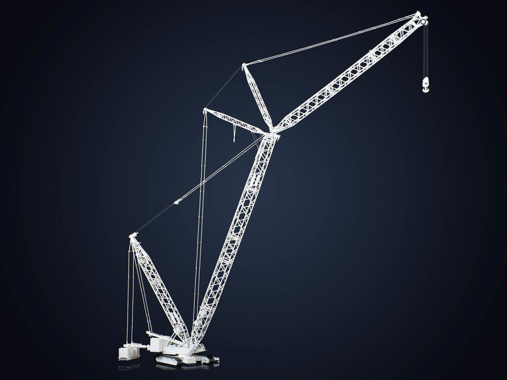 IMC IMC Demag CC 2800-1 Crawler crane (yellow/ Blue)