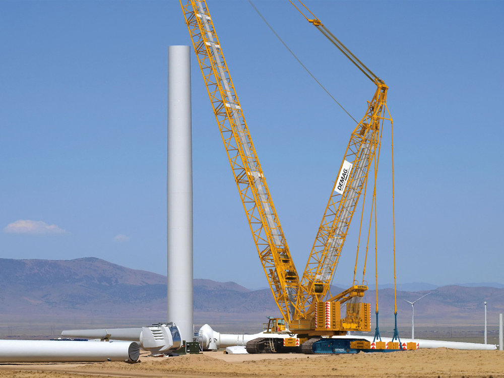 IMC IMC Demag CC 2800-1 Crawler crane (yellow/ Blue)