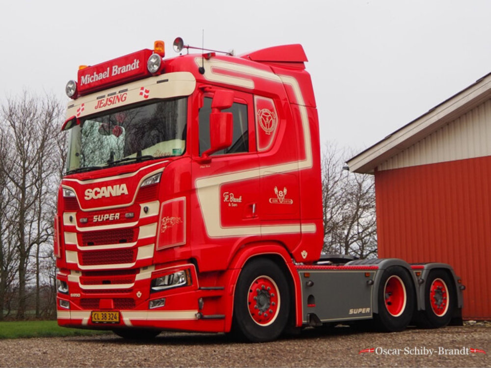 WSI WSI Scania S 6x2 FL. Brandt & Son