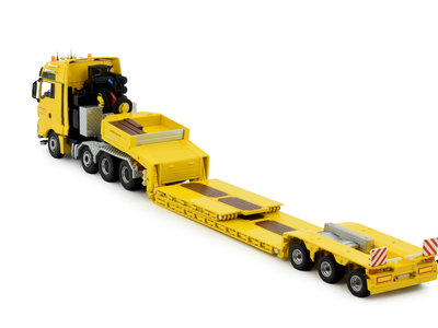 Tekno Tekno MAN TGX XXL 8x4 with 3-axle Goldhofer lowloader Welti Furrer