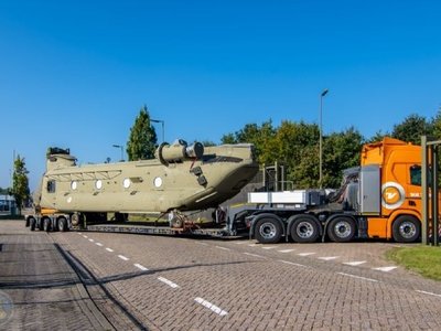 IMC IMC Chinook helicopter load Koninklijke luchtmacht