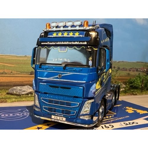 WSI WSI EXCLUSIEF Volvo FH4 Glob. 6x2 Five Star Kilmarnock Scotland