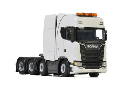 WSI WSI Scania S Highline 8x4 White line