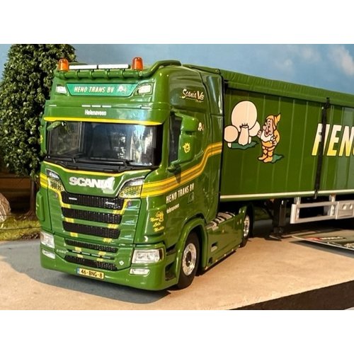 WSI WSI Scania S Highline 4x2 + 3-as Volume oplegger Heno Trans B.V. WSI WSI Scania S Highline 4x2 + 3-as Volume oplegger Heno Trans B.V.