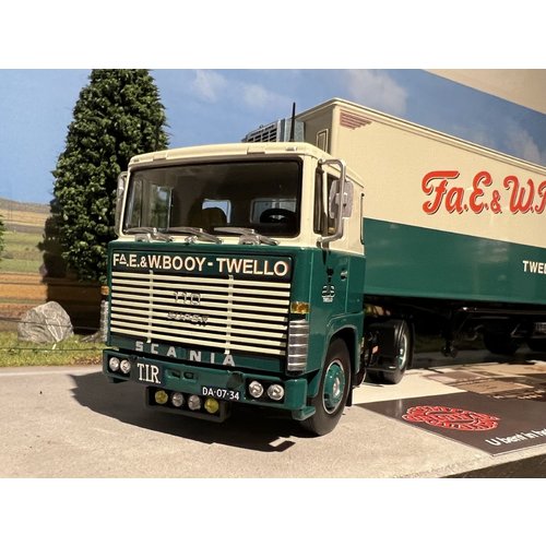 Tekno Tekno Scania 110 met 2-assige widespread koeloplegger Booy Tekno Tekno Scania 110 met 2-assige widespread koeloplegger Booy