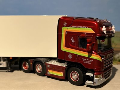 WSI WSI Scania streamline Topline 6x2 with 3-axle boxtrailer Steen Hansen