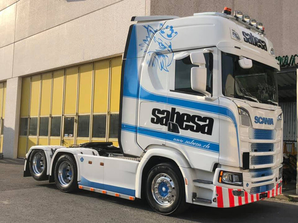 WSI WSI Scania S Highline 6x2 + 2-axle low loader Sabesa SA