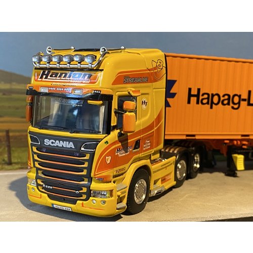 WSI WSI EXCLUSIEF Scania Topline 6x2 +container trailer + 2x20ft. HANLON Transport WSI WSI EXCLUSIEF Scania Topline 6x2 +container trailer + 2x20ft. HANLON Transport