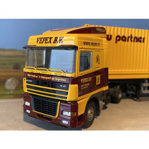 Tekno Tekno DAF 95XF/380 SC met container oplegger + 1x40ft. container VEPEX Rotterdam Tekno Tekno DAF 95XF/380 SC met container oplegger + 1x40ft. container VEPEX Rotterdam
