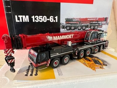Mammoet store WSI Liebherr LTM 1350-6.1 Mobil crane Mammoet