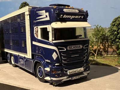 Tekno Tekno Scania R-Streamline Topline vee-combinatie Limpert