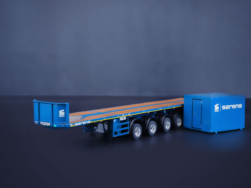 Sarens store IMC 6-axle Nooteboom ballast trailer Sarens