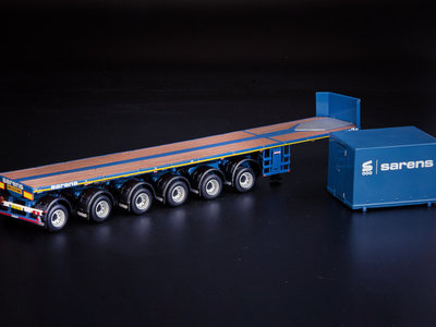 Sarens store IMC 6-axle Nooteboom ballast trailer Sarens