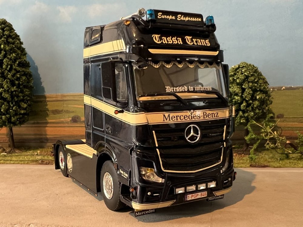 WSI WSI Mercedes Actros MP4 Giga Space 4x2 Tassa Trans