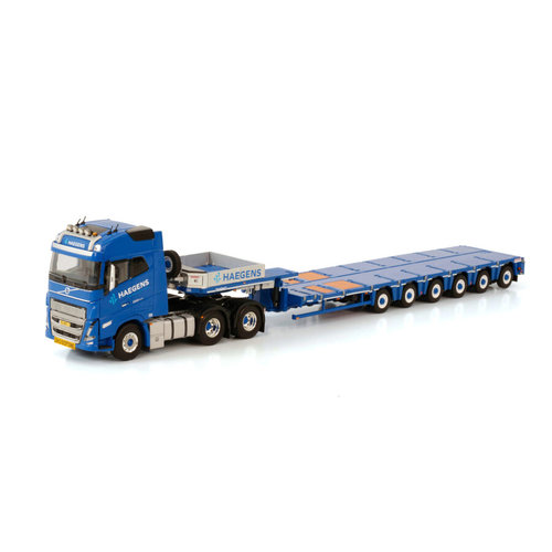WSI WSI Volvo FH5 Glob. 6x4 + 6-axle MCO-PX Low Loader Haegens Kraanverhuur WSI WSI Volvo FH5 Glob. 6x4 + 6-axle MCO-PX Low Loader Haegens Kraanverhuur