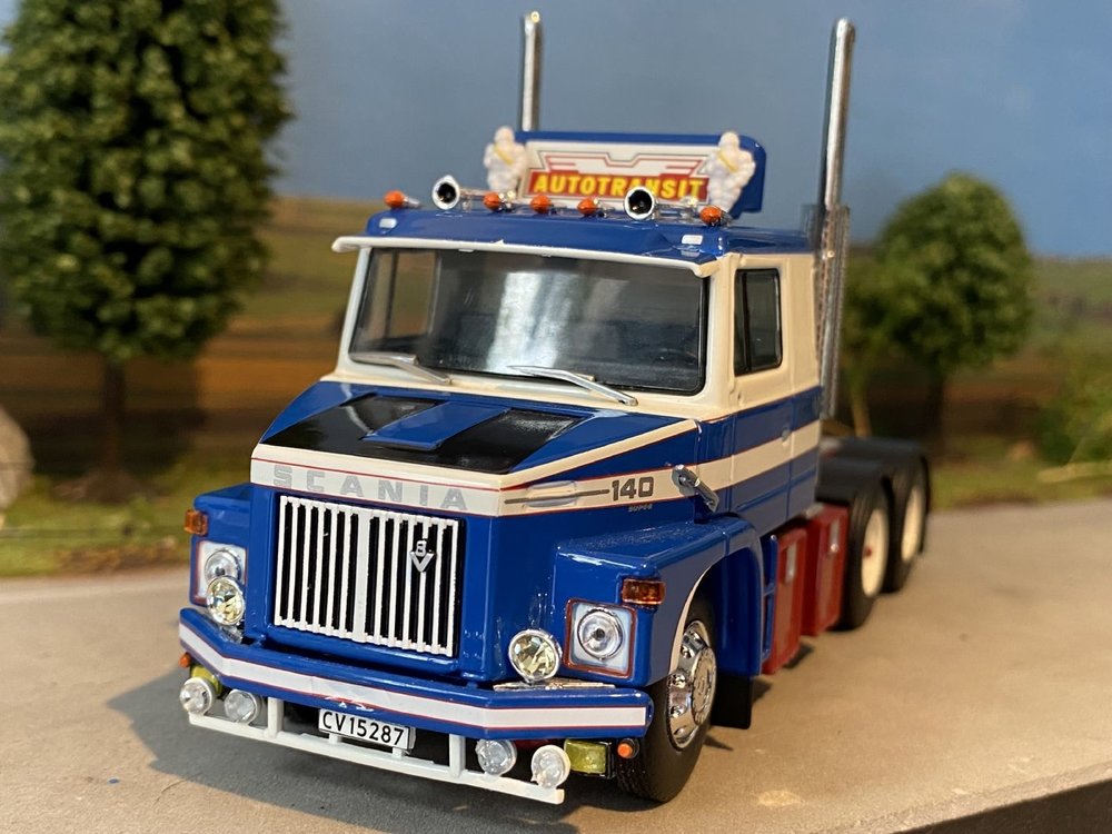 Tekno Tekno Scania 140 Torpedo 6x2 Autotransit