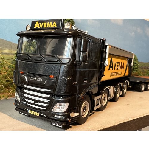 WSI WSI DAF XF Comfort cab 4-axle kipper + Nooteboom ASD trailer AVEMA WSI WSI DAF XF Comfort cab 4-axle kipper + Nooteboom ASD trailer AVEMA