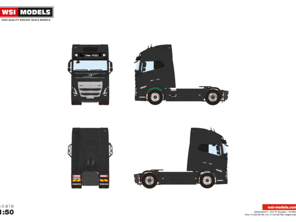 WSI WSI Volvo FH5 Globetrotter XL 4x2 Premium Line