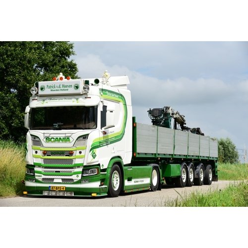 Tekno Tekno Scania Next Gen R520-V8 Higline with 4-axle bricktrailer Patrick vd Hoeven Tekno Tekno Scania Next Gen R520-V8 Higline with 4-axle bricktrailer Patrick vd Hoeven