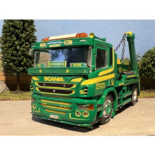 Tekno Tekno Scania P-serie CP16 hooklift  Schmid