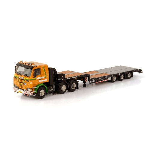 WSI WSI Scania 113M /380 with 3-axle lowloader Holtrop v.d. Vlist WSI WSI Scania 113M /380 with 3-axle lowloader Holtrop v.d. Vlist