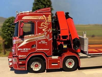 WSI WSI Scania S Highline 8x4 bakwagen + palfinger 7800.2 + jib John O'Neill