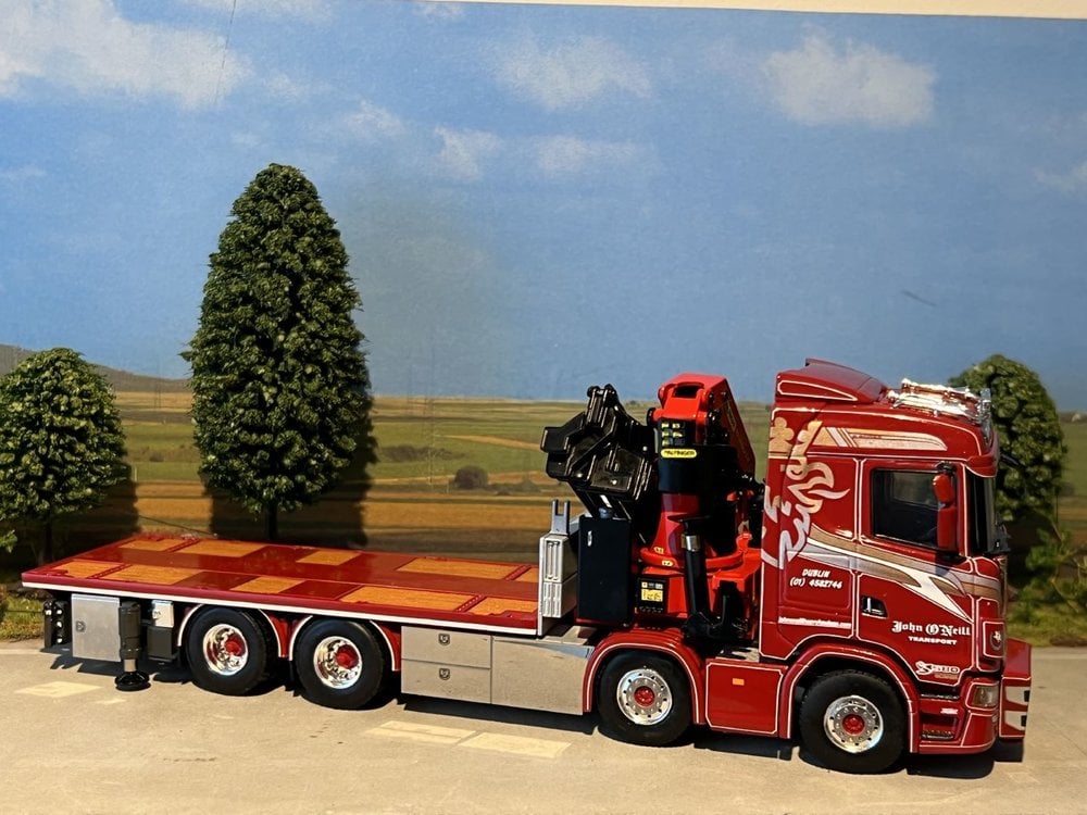 WSI WSI Scania S Highline 8x4 bakwagen + palfinger 7800.2 + jib John O'Neill