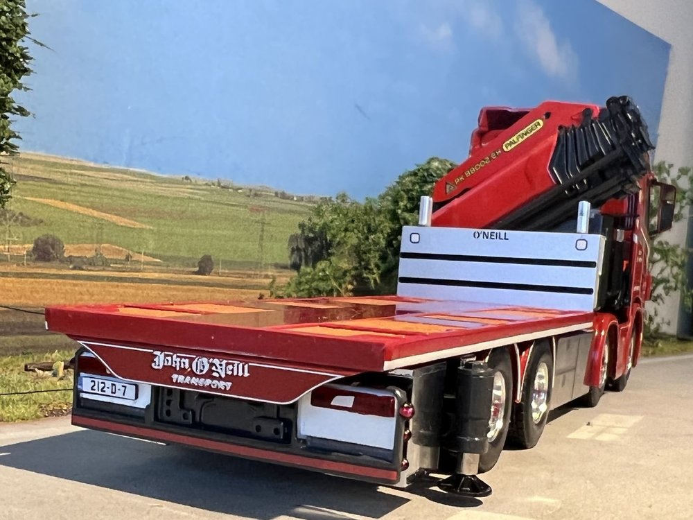 WSI WSI Scania S Highline 8x4 bakwagen + palfinger 7800.2 + jib John O'Neill