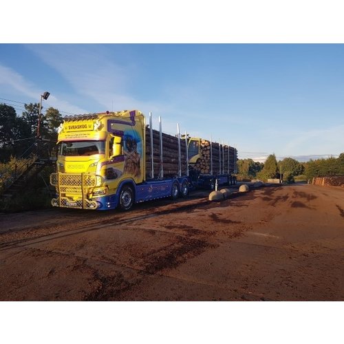 Tekno Scania Next Gen R Highline Swedish wood combi Svenke Transport Tekno Scania Next Gen R Highline Swedish wood combi Svenke Transport