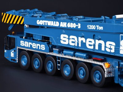 Sarens store IMC Gottwald AK 680-3 mobile crane SARENS