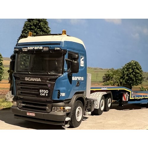 Sarens store WSI Scania R Highline 6x4 with 4-axle semi lowloader Sarens Sarens store WSI Scania R Highline 6x4 with 4-axle semi lowloader Sarens