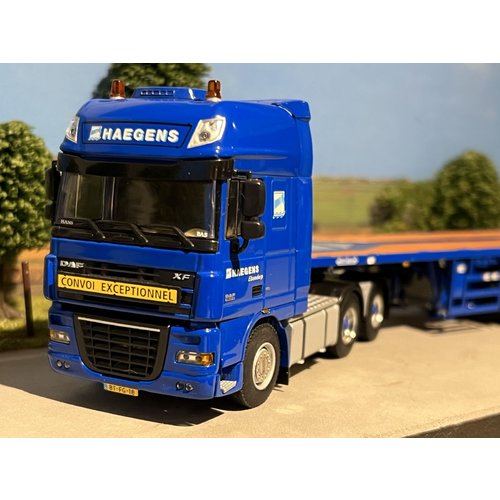 WSI WSI DAF 105XF SSC 6x4 + 6-axle Nooteboom ballast trailer Haegens Kraanverhuur WSI WSI DAF 105XF SSC 6x4 + 6-axle Nooteboom ballast trailer Haegens Kraanverhuur