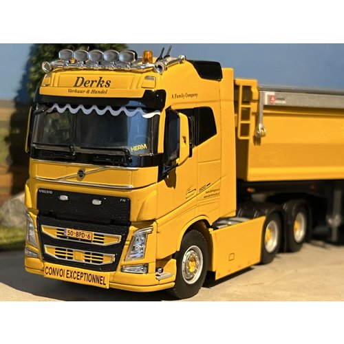 WSI WSI Volvo FH4 Glob. 6x4 + 3-axle tipper trailer DERKS GWW B.V. WSI WSI Volvo FH4 Glob. 6x4 + 3-axle tipper trailer DERKS GWW B.V.