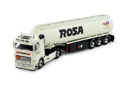 Tekno Tekno Volvo FH05 met 3-assige brandstof oplegger ROSA - TOTAL