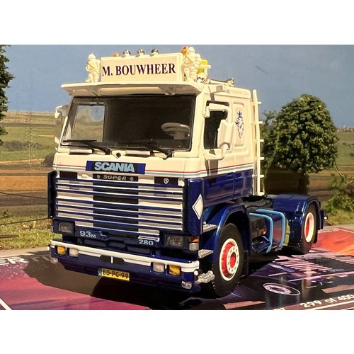 Tekno Tekno Scania 93M 4x2 trekker Bouwheer Tekno Tekno Scania 93M 4x2 trekker Bouwheer
