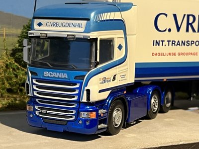 Tekno Tekno Scania R Topline met 3-as koeloplegger C. Vreugdenhil