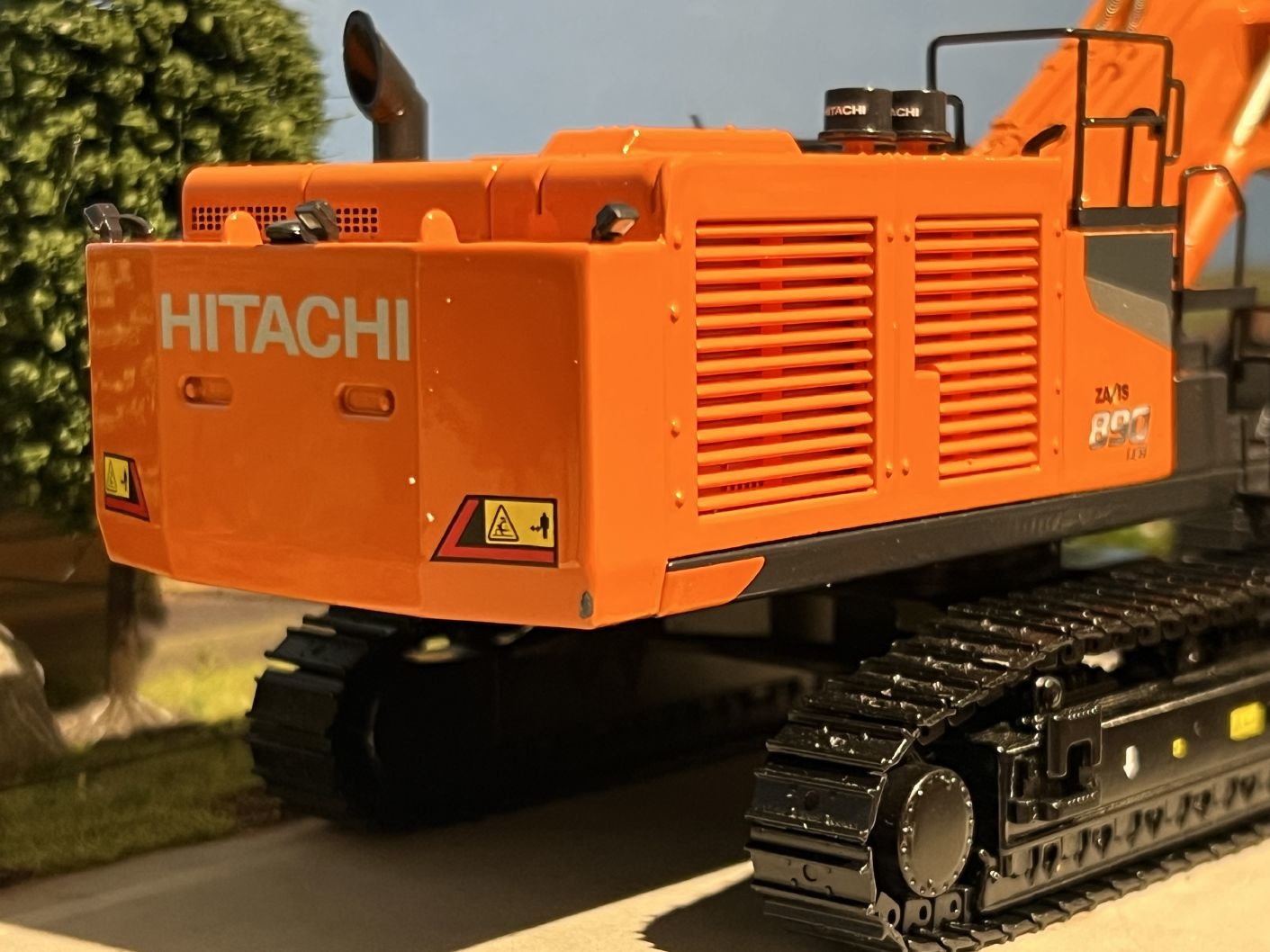 日立建機 1/50 HITACHI ZX890LCH-7 Hydraulic excavator J03-5-053 