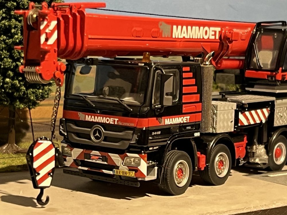 Mammoet store WSI Faun HK 70 Mercedes Actros Mammoet
