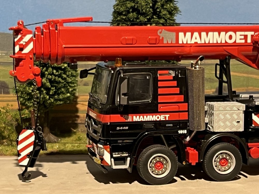 Mammoet store WSI Faun HK 70 Mercedes Actros Mammoet