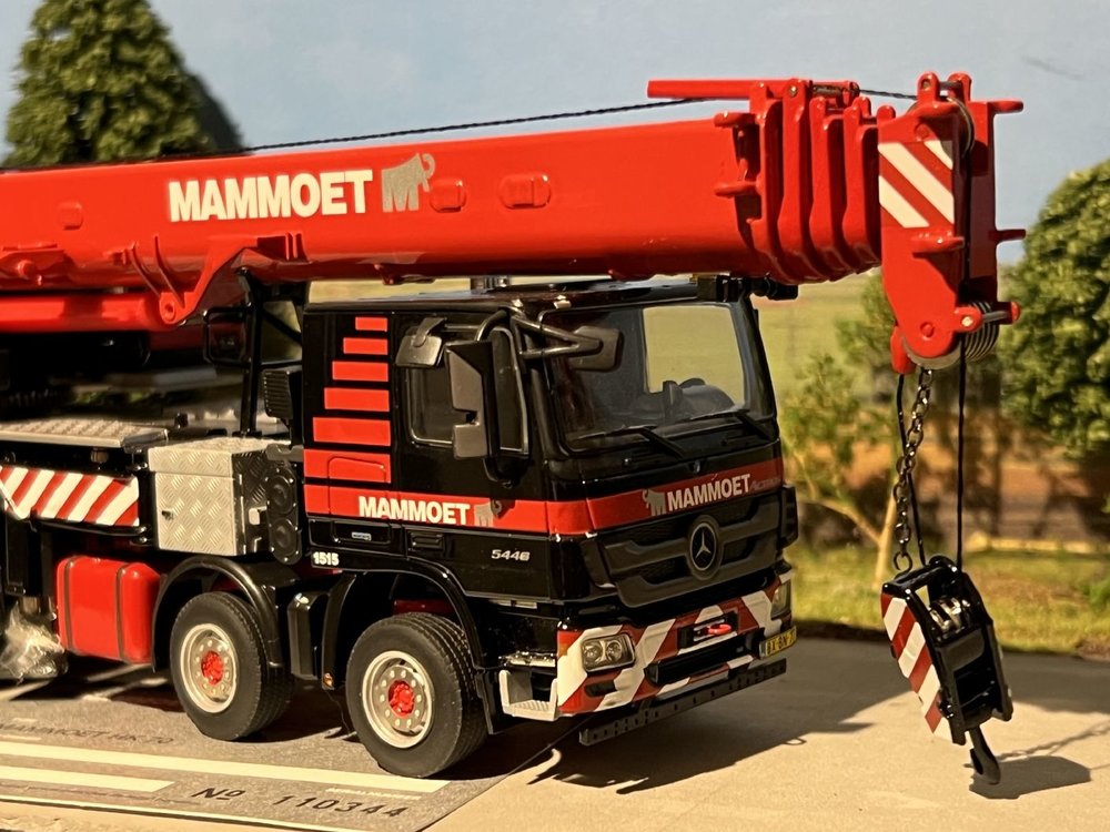 Mammoet store WSI Faun HK 70 Mercedes Actros Mammoet