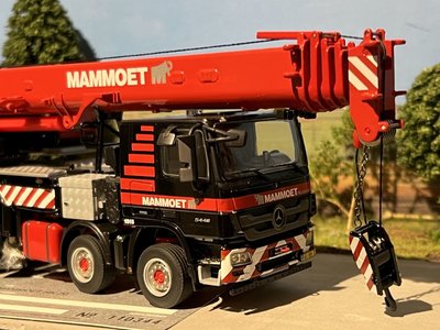 Mammoet store WSI Faun HK 70 Mercedes Actros Mammoet
