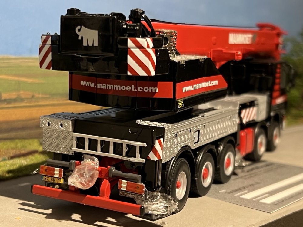 Mammoet store WSI Faun HK 70 Mercedes Actros Mammoet