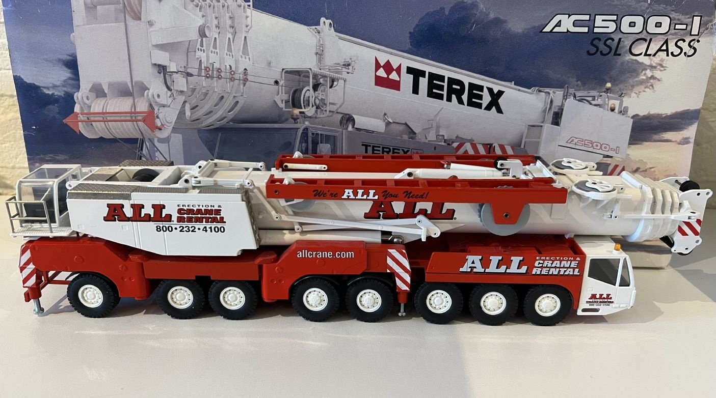 1/50 ミニカー クレーン車 TEREX - ミニカー