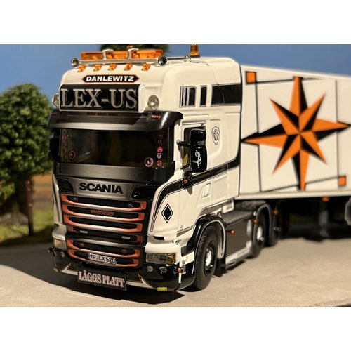 WSI WSI Scania streamline Topline 6x2 + 3-axle reefer trailer LEX-US