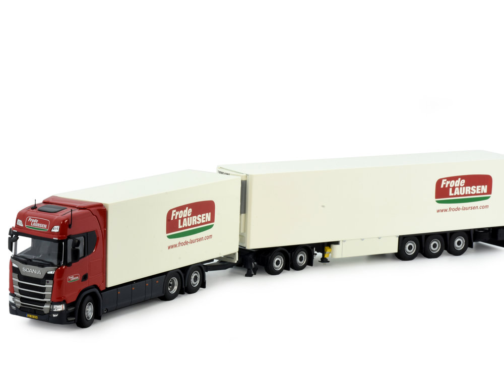 Tekno Tekno Scania R-serie Next Gen MW met reefertrailer Frode Laursen