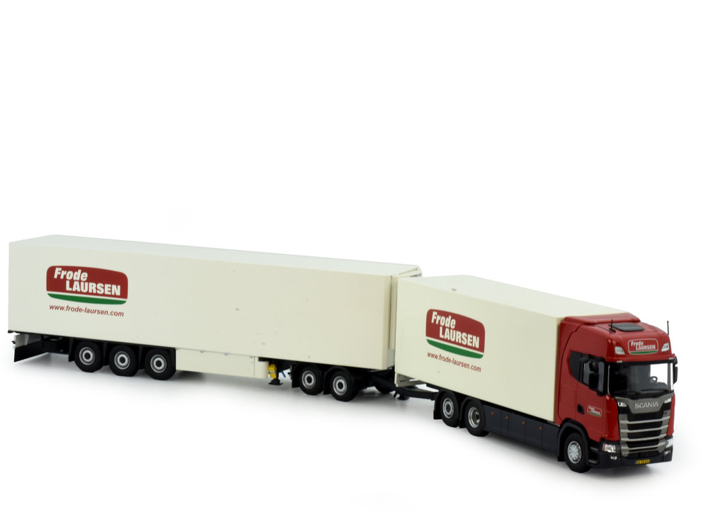 Tekno Tekno Scania R-serie Next Gen MW met reefertrailer Frode Laursen